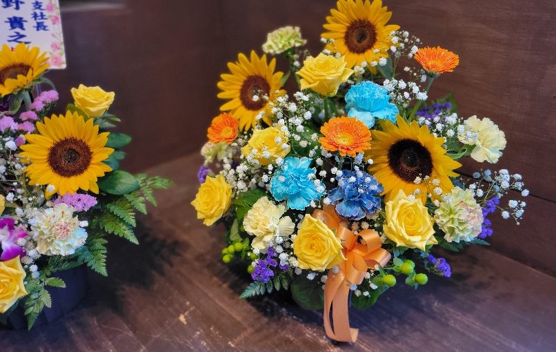 8月30日ひまわりのお花さんたち−花国湘南台店お花の日記