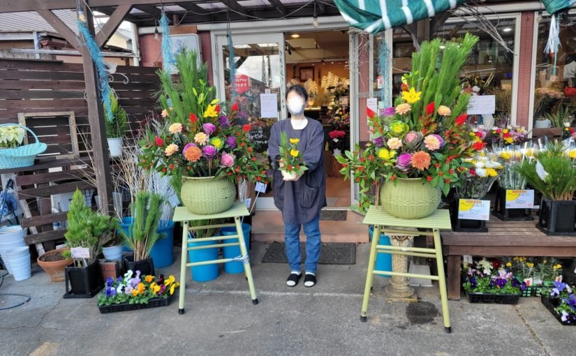 2026年1月1日感謝の1年のスタート‐花国湘南台店お花の日記